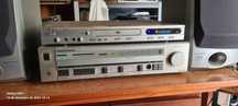 Amplificador +dvd+colunas