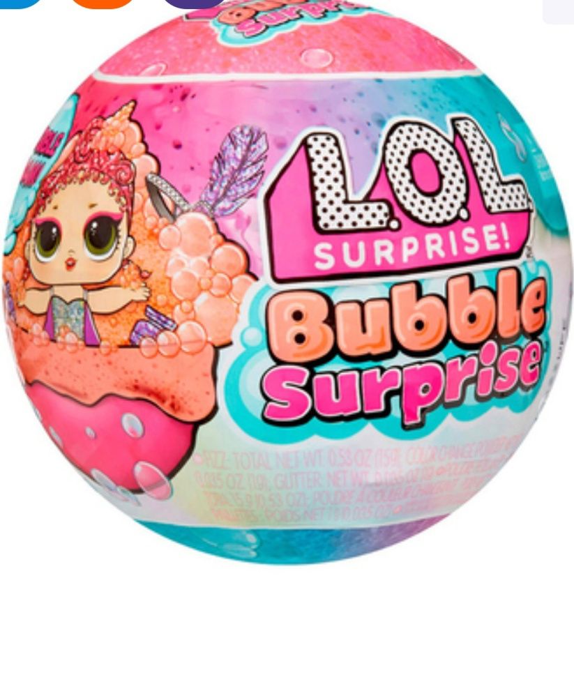 Lol surprise bubble и lil sisters лялька кукла лол