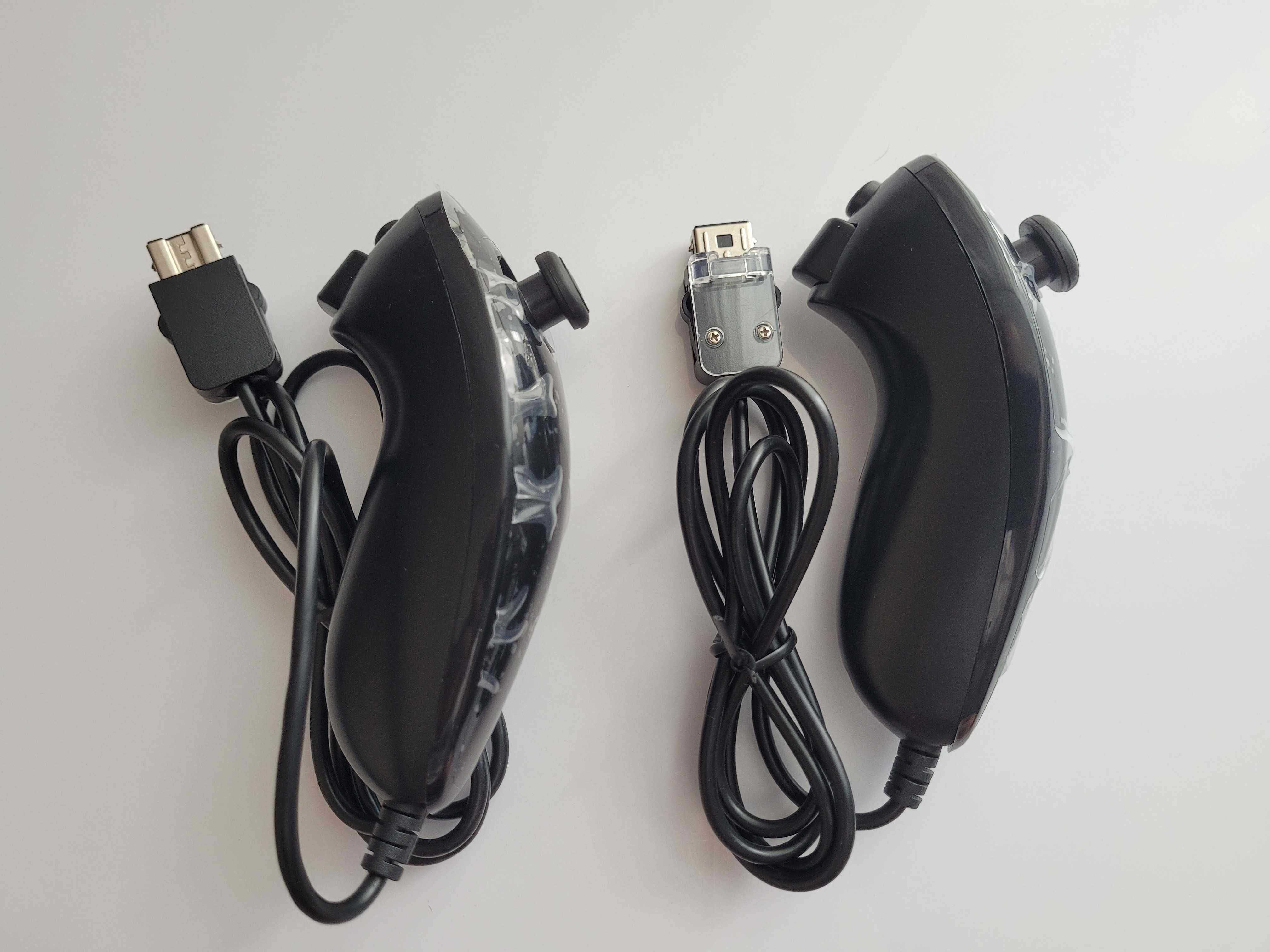 TechKen Pilot zdalnego sterowania Wii z kontrolerem Nunchuck Wii