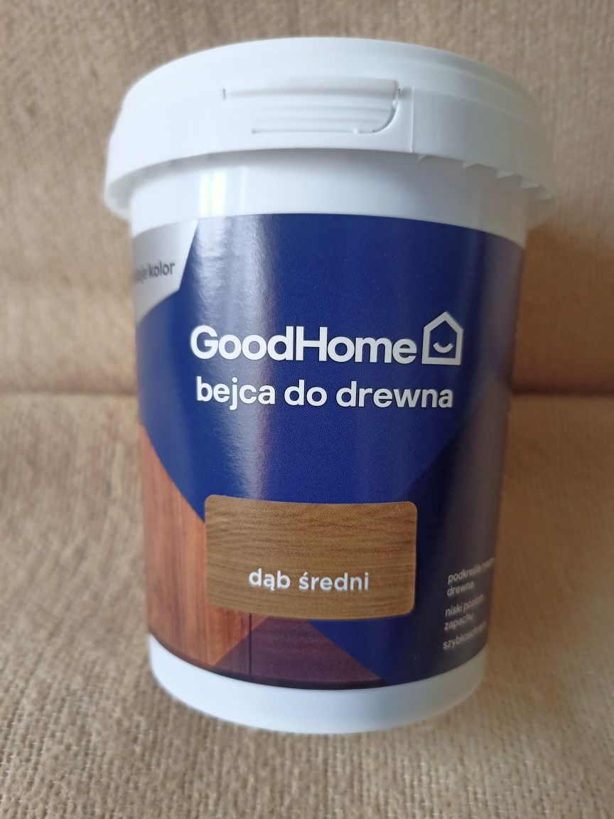 Bejca do drewna Good Home puszki 0,5 litra cena za 8 puszek WARTO !!