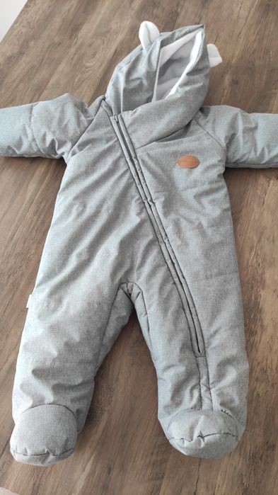 Демісезонний комбінезон сірого кольору