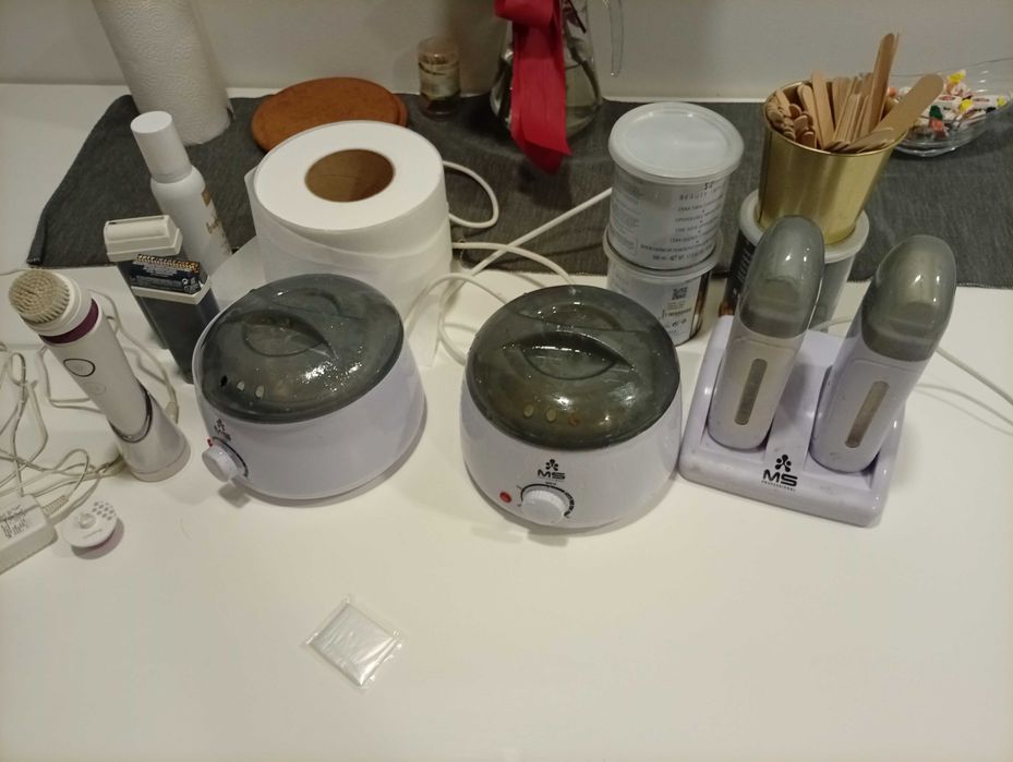 Kit completo de depilação