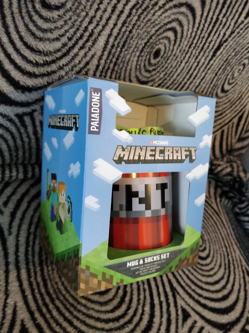 Minecraft Skarpetki i kubek