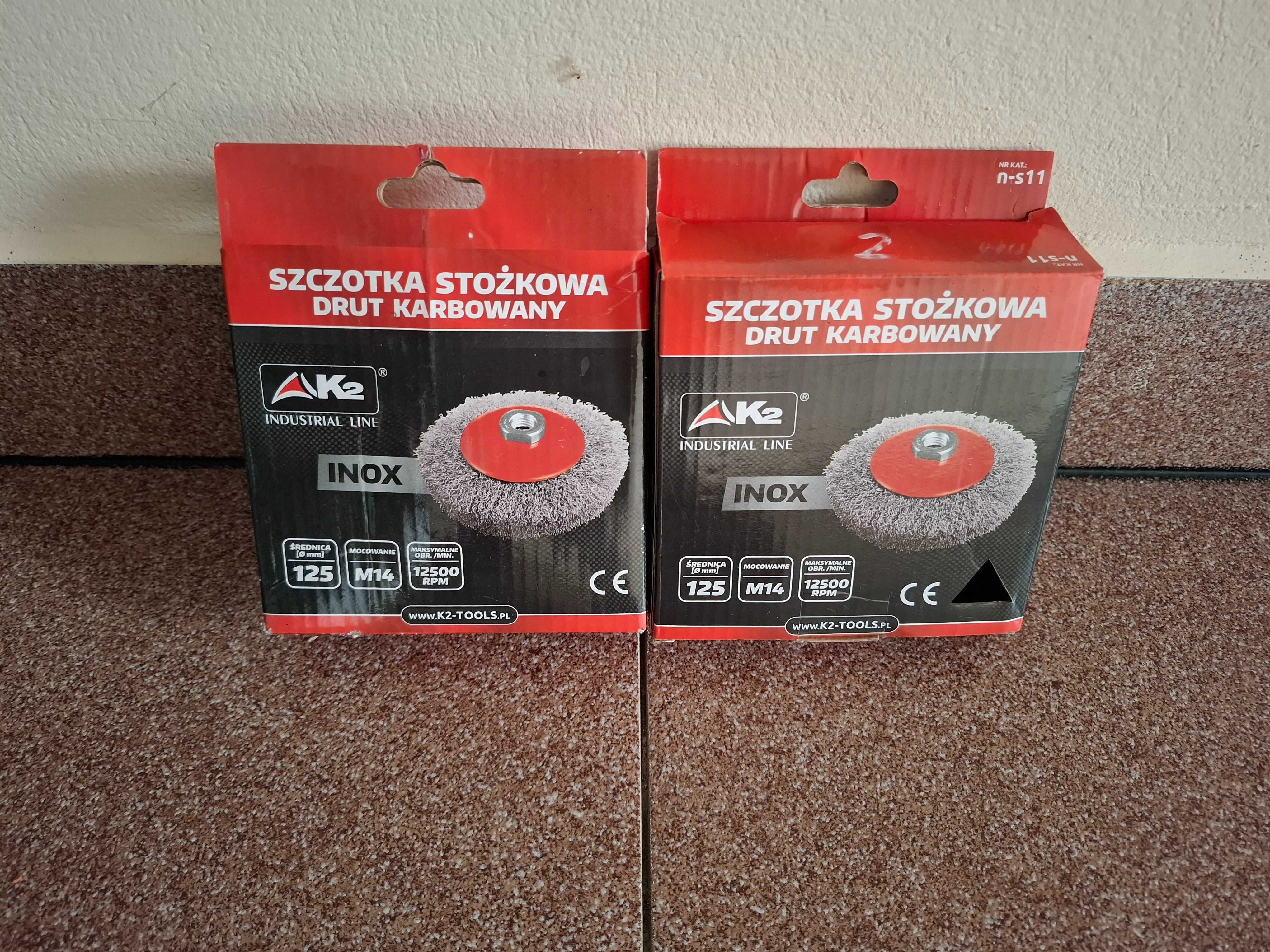 Szczotka stożkowa 2szt.