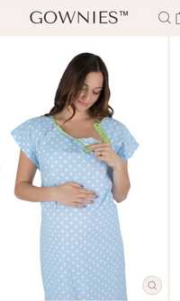 Госпітальна сорочка халат, для вагітних, Gownies. США. Оригінал