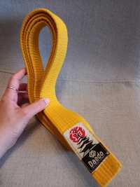 Cinturão amarelo daedo p/ artes marciais