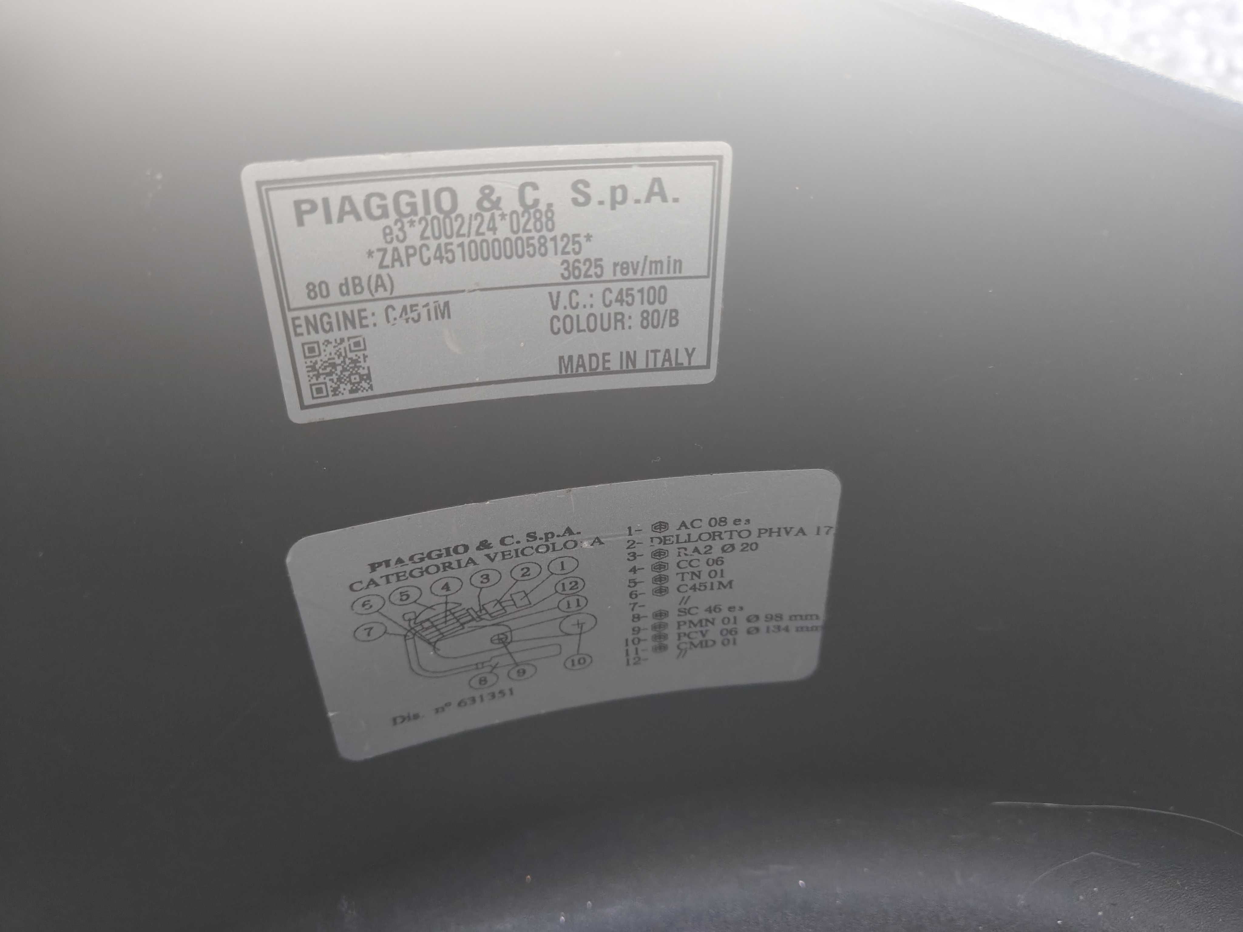 Sprzedam Skuter Piaggio NRG 'POWER DD' w bdb stanie (APRILLA,PIAGGIO)