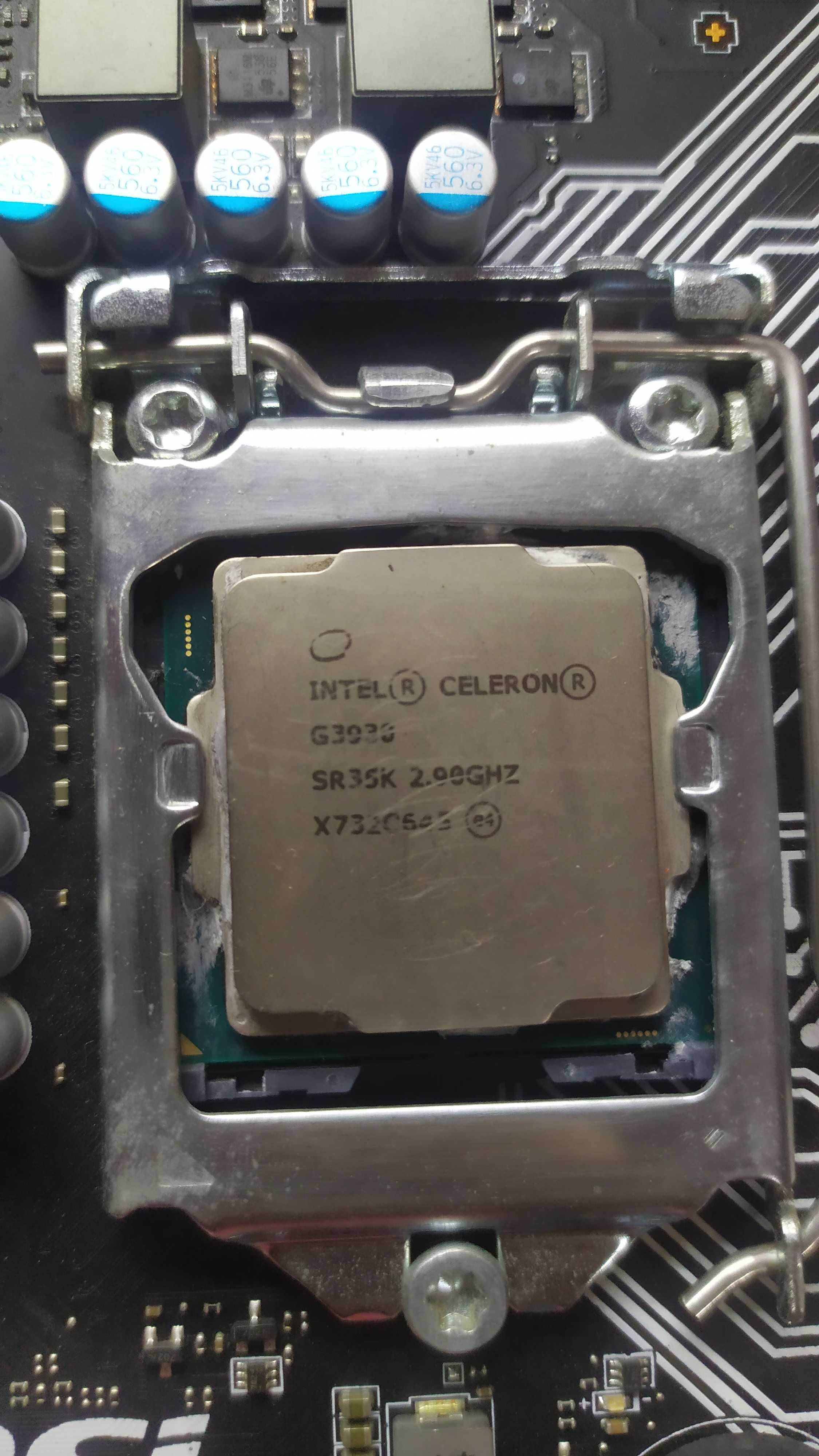 Motherboard MSI H110M + processador INTEL G3930