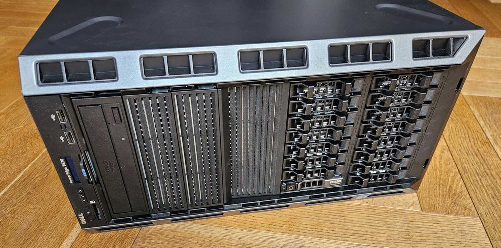Serwer Dell T620 2x E5-2660v2, 128GB, RAID PERC H710p