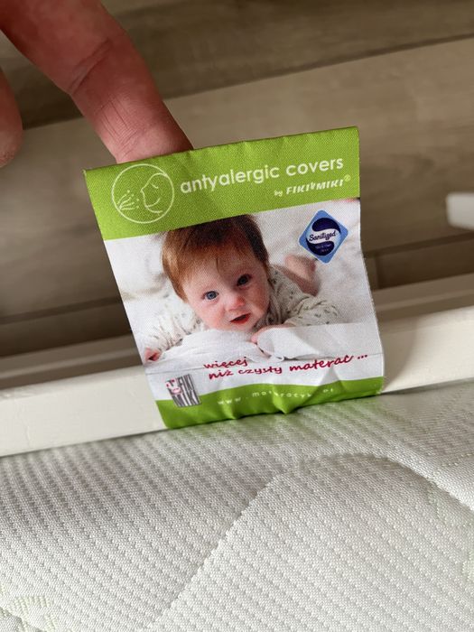 Dostawka do lóżka dla dziecka 90x40 drewniana biala