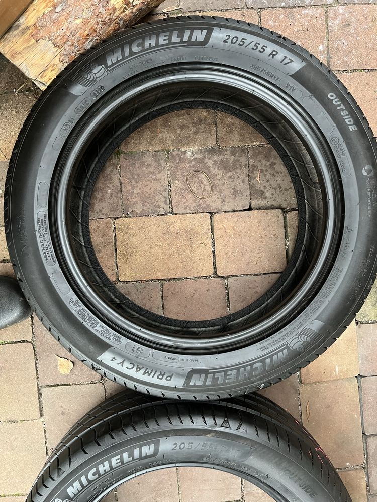 2x205/55/17 Michelin Primacy 4 NOWE 2022 rok