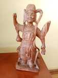 Figurka drewniana