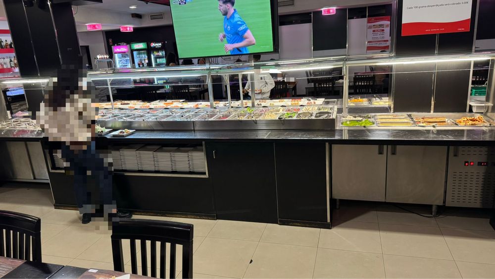 vendo buffet chinês