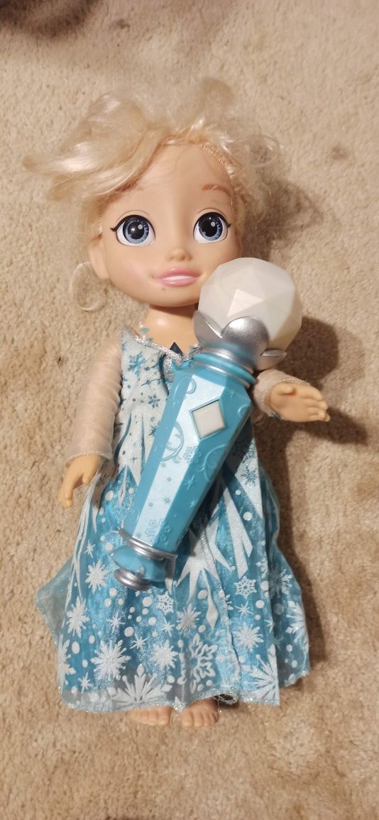 Lalka Elsa Frozen z mikrofonem