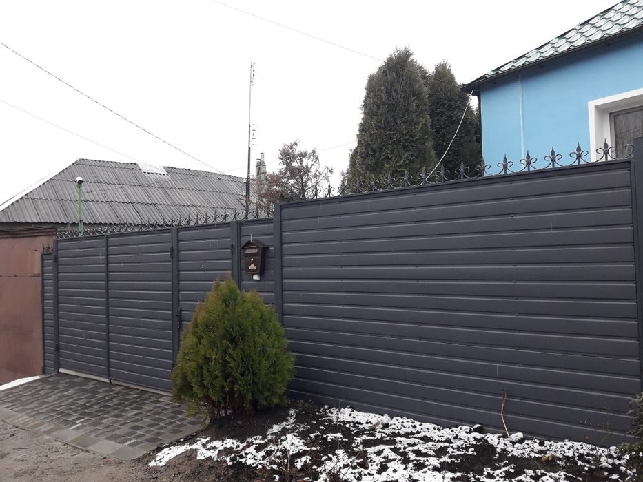 3 D сетка.Заборы из профнастила и бетонные заборы.Ворота и Калитки.