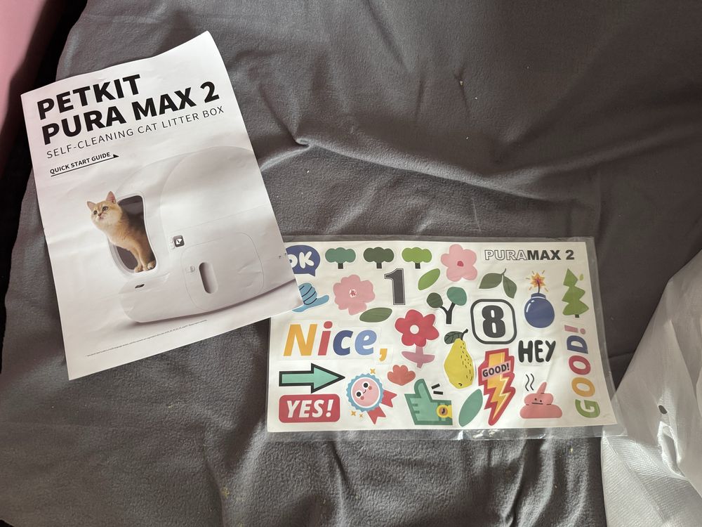 NOWA PETKIT MAX 2 Automatyczna samoczyszcząca kuweta dla kotów