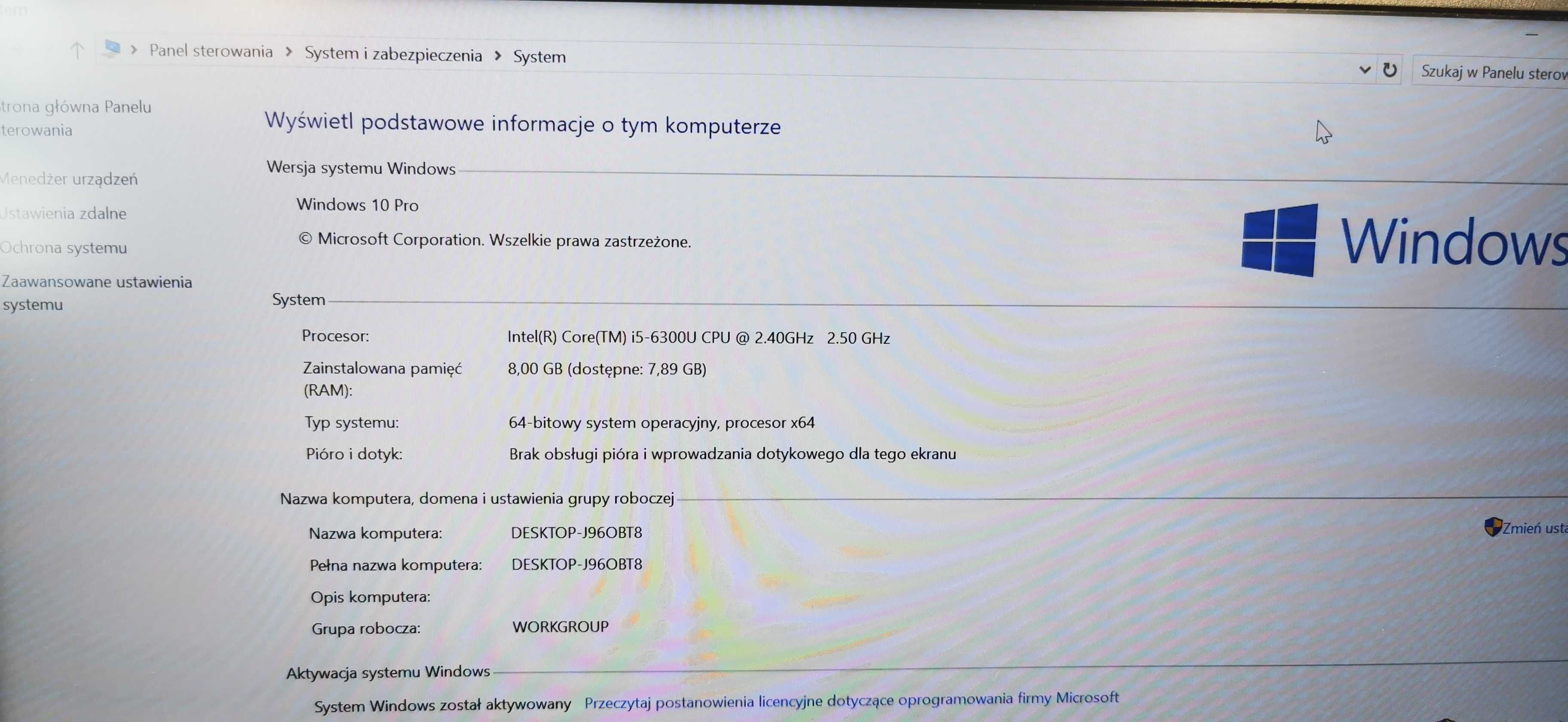 Dell Latitude E5470 i5-6300U / 8GB Ram / Obudowa