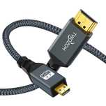Twozoh Kabel 4K Micro HDMI na HDMI 5M szybki HDMI do Micro HDMI 2.0