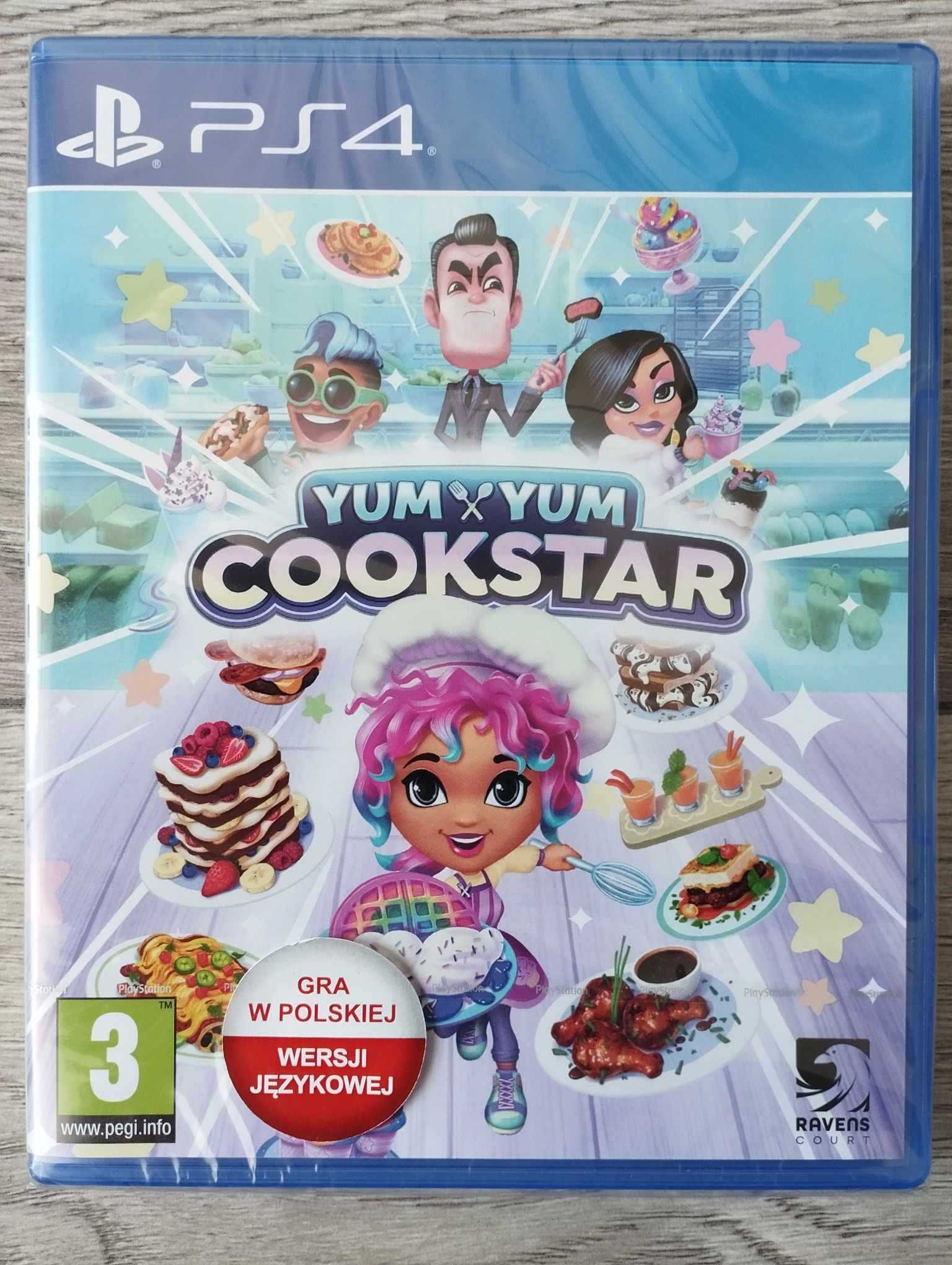 Nowa Gra Yum Yum Cookstar Polska Wersja PS4/PS5 Playstation