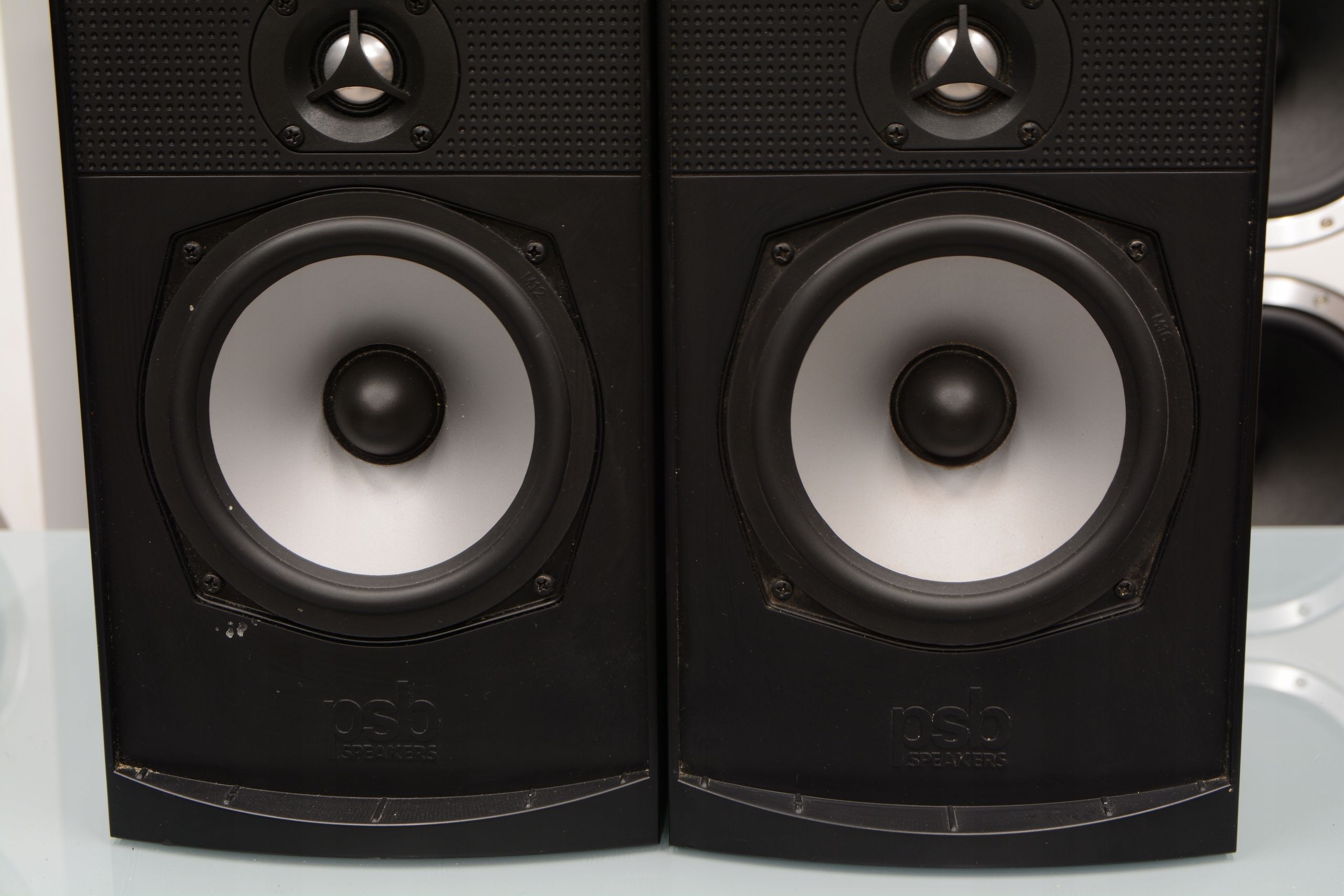 Kanadyjskie kolumny podstawkowe głośniki Monitory stereo PSB Alpha B