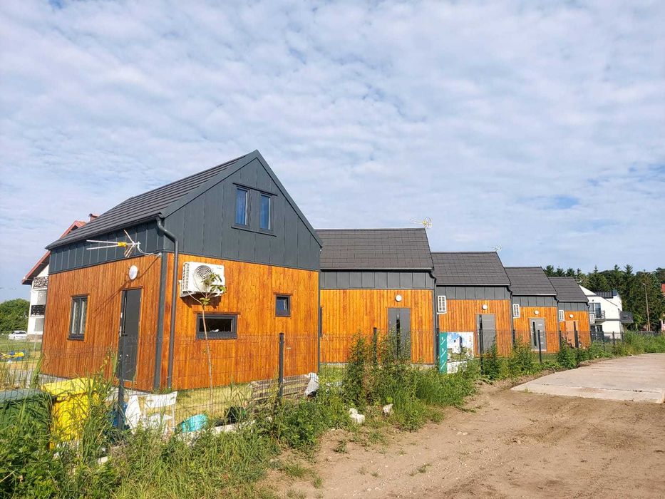 Dom Nowoczesna Stodoła, domek drewniany, letniskowy 35m2, ROD