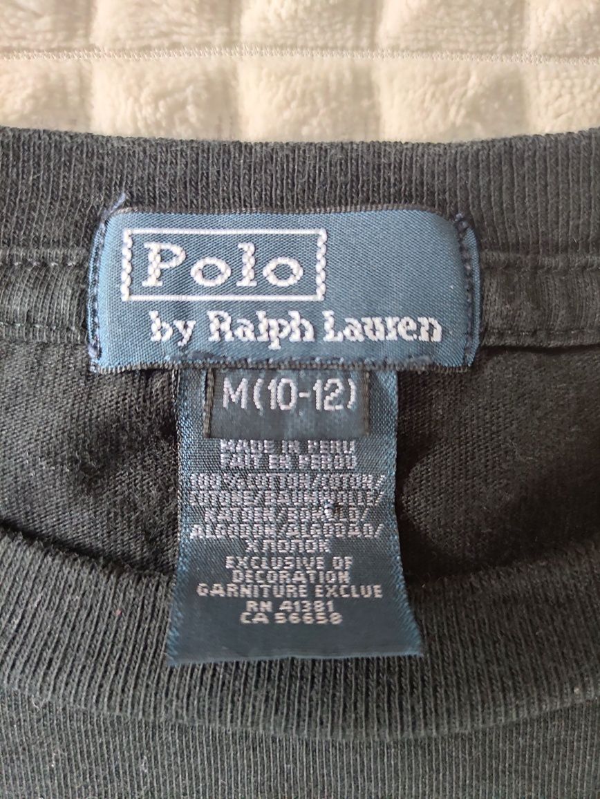 Bluzka Ralph Lauren czarna M (10-12)