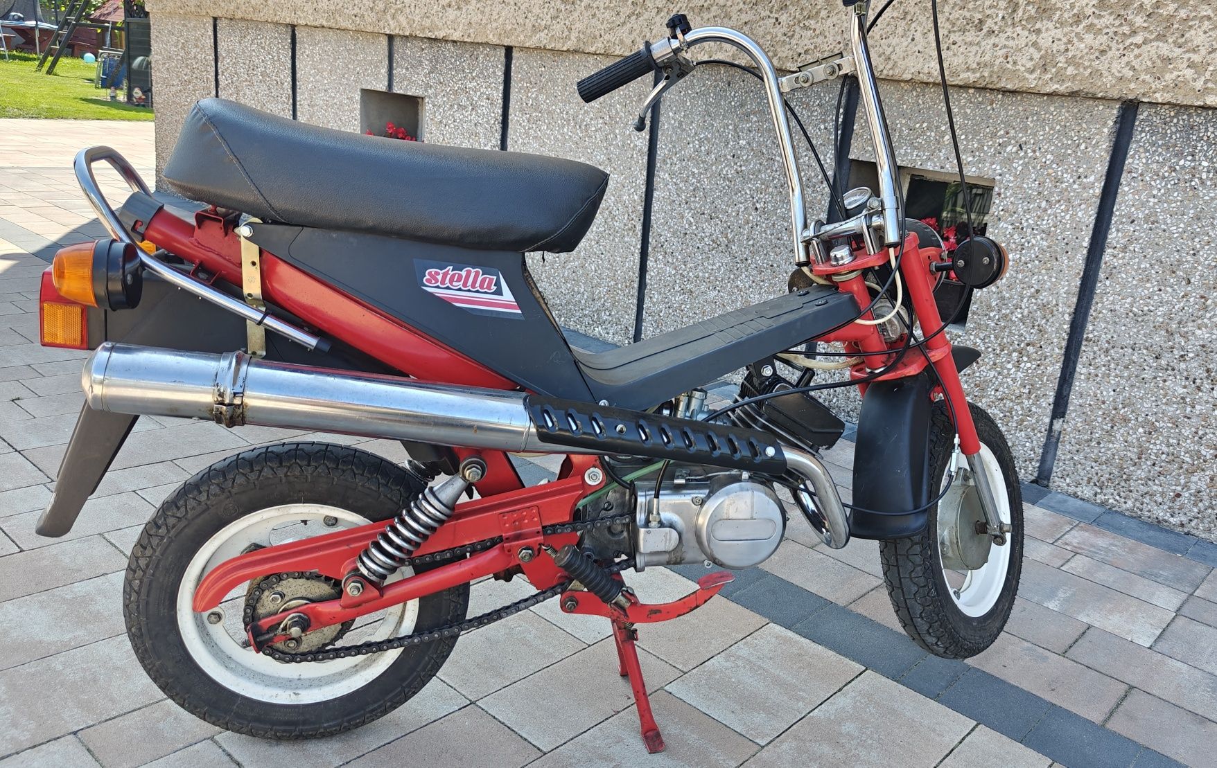 Stella z 1993 roku, silnik Simson 4b.