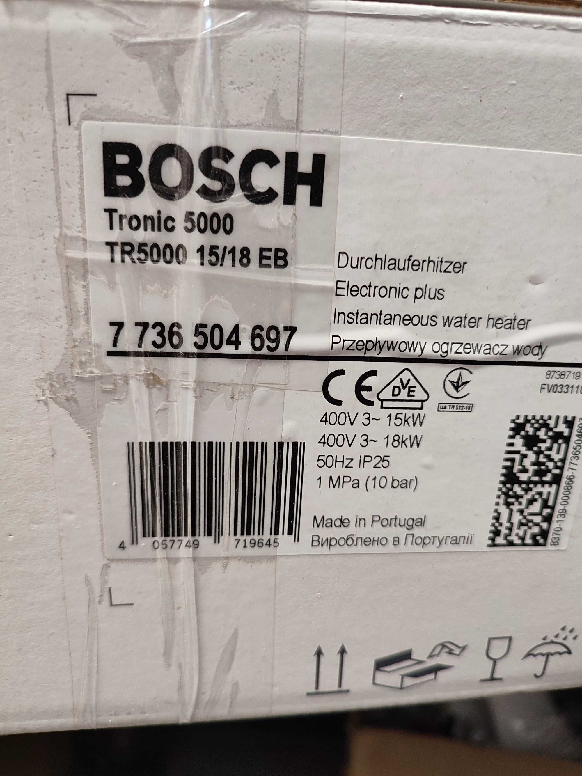 Podgrzewacz Bosch Tronic 5000