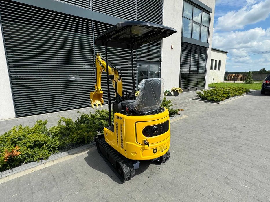 Minikoparka Gunter Grossmann GG800N. Nowa. Dostawa cała Polska