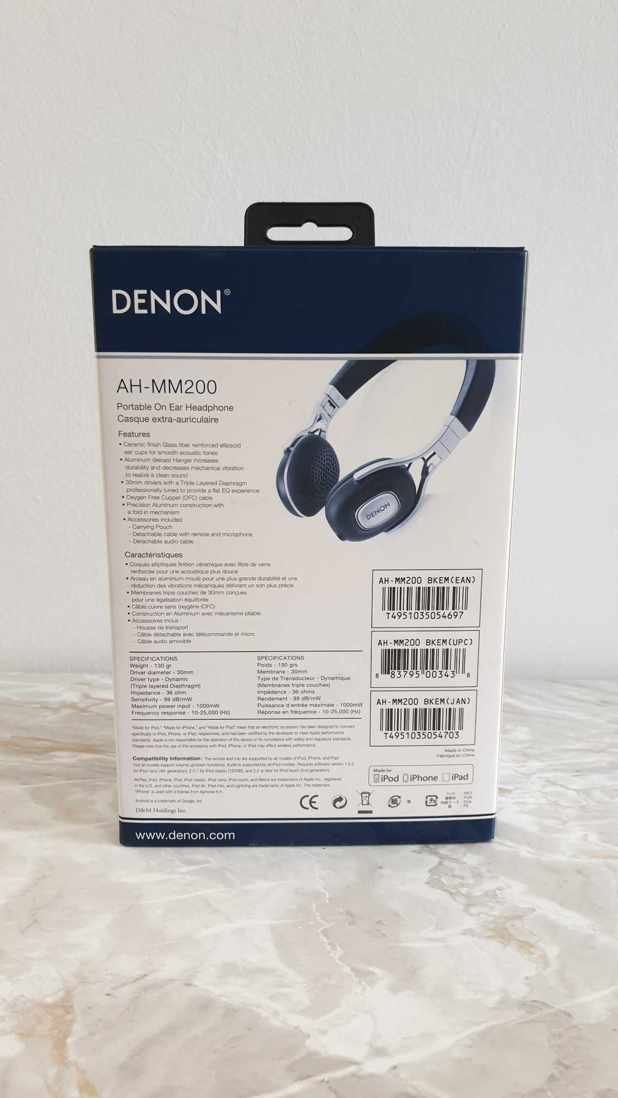 Słuchawki Denon AH-MM200 Music Maniac