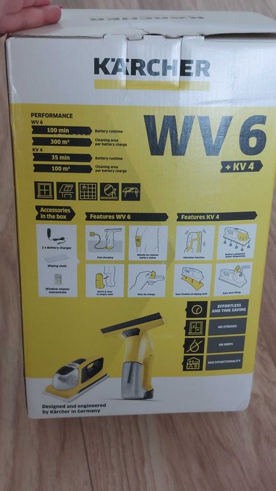 Myjka do okien Karcher WV 6 + KV 4 1.633-570.0 100min 300m2