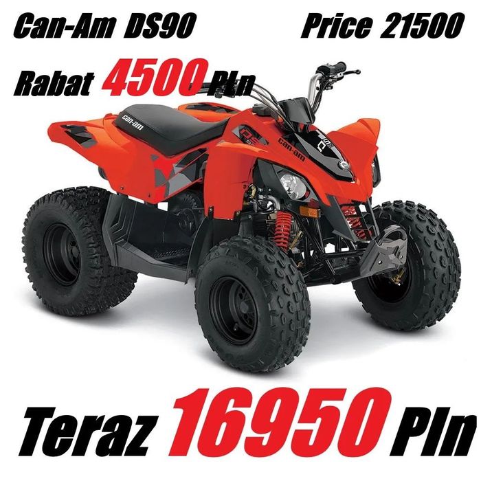 Can-Am DS Can Am Outlander DS 90 Autoryzowany Dealer Lublin