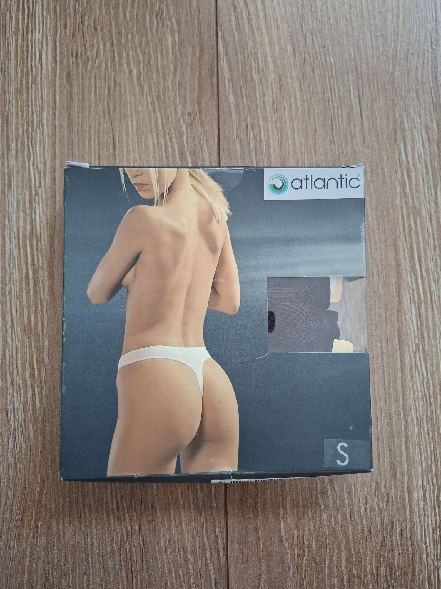 Stringi damskie, rozmiar S, 2 sztuki, modal