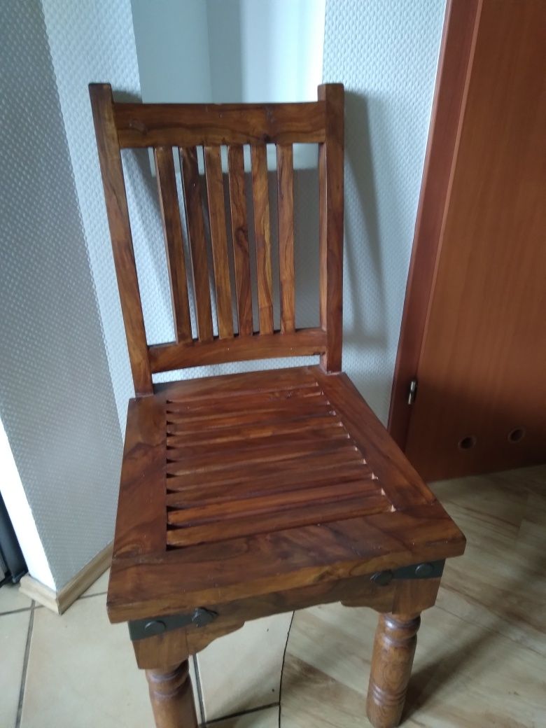 Krzesła rustykalne 4sztuki