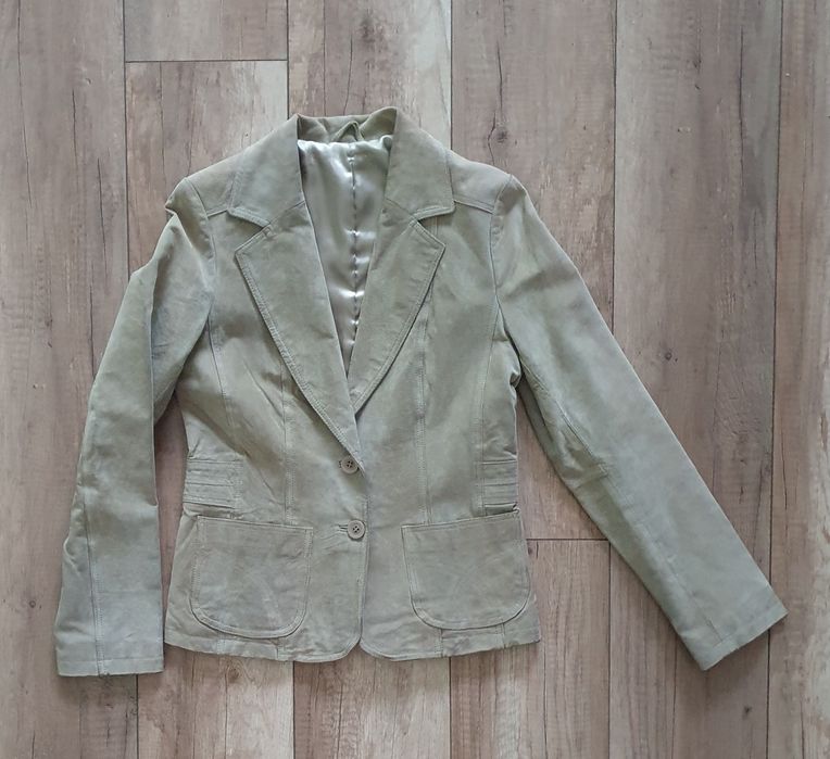 Marynarka kurtka damska Dorothy Perkins skóra zamsz 38