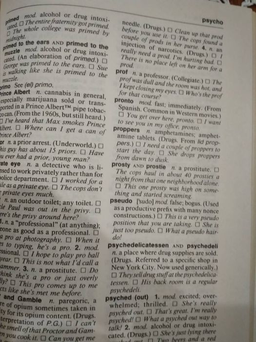Dictionary of American Slang Словарь американского сленга