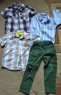 Рубашки, джинсы на мальчика 3-4 лет