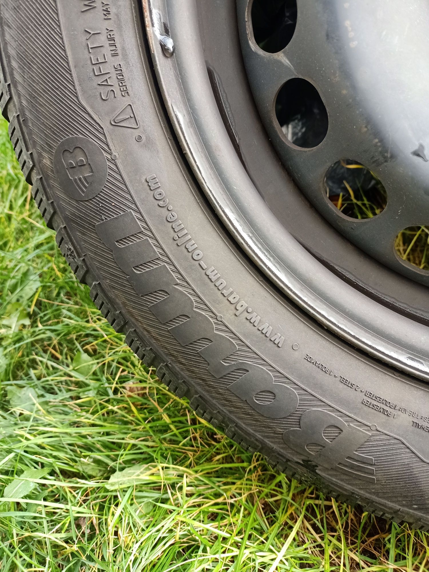 Opony zimowe + stał felgi. Barum Polaris 3. 185/65 r15.