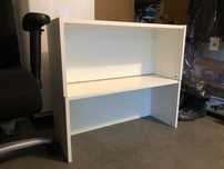 Dwie nadstawki Ikea Billy 80x28x35 cm białe