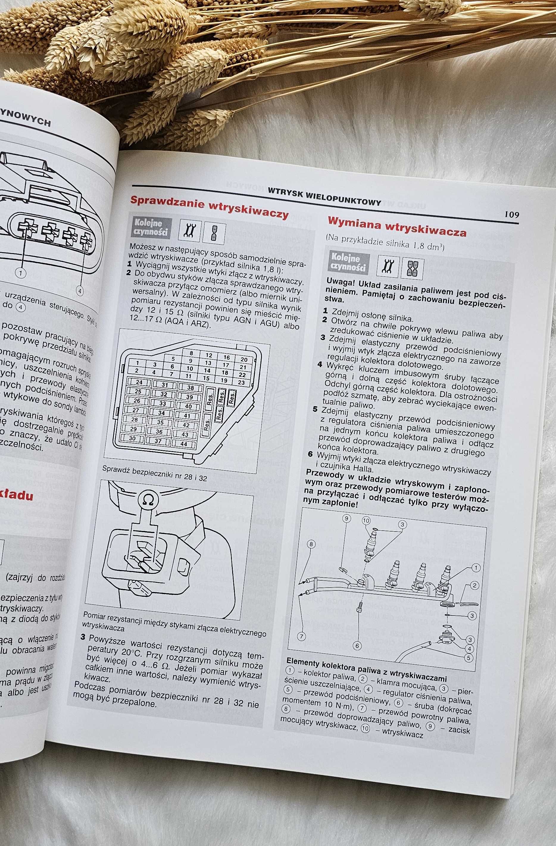 Książka Poradnik użytkownika Volkswagen Golf IV i Bora
