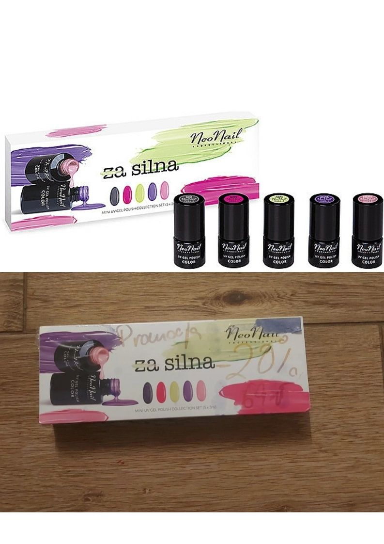 NeoNail Professional Silna Set (5 x nail/polish 3 ml)