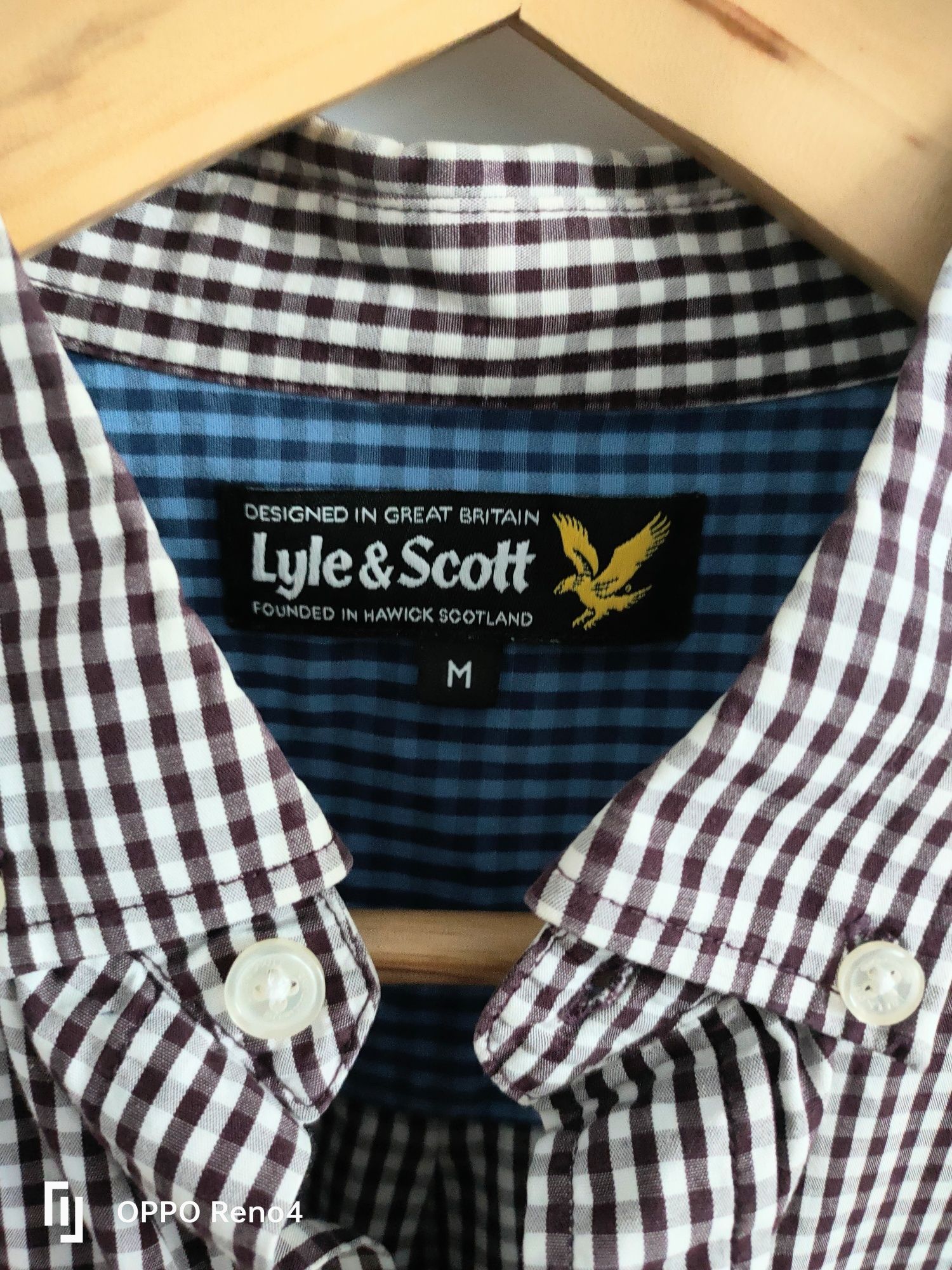 Męska koszula Lyle & Scott Regular Fit M