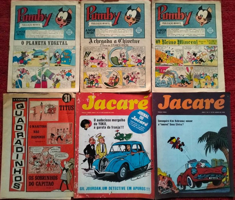 BD Couto, Jacto, Pumby, Jacaré