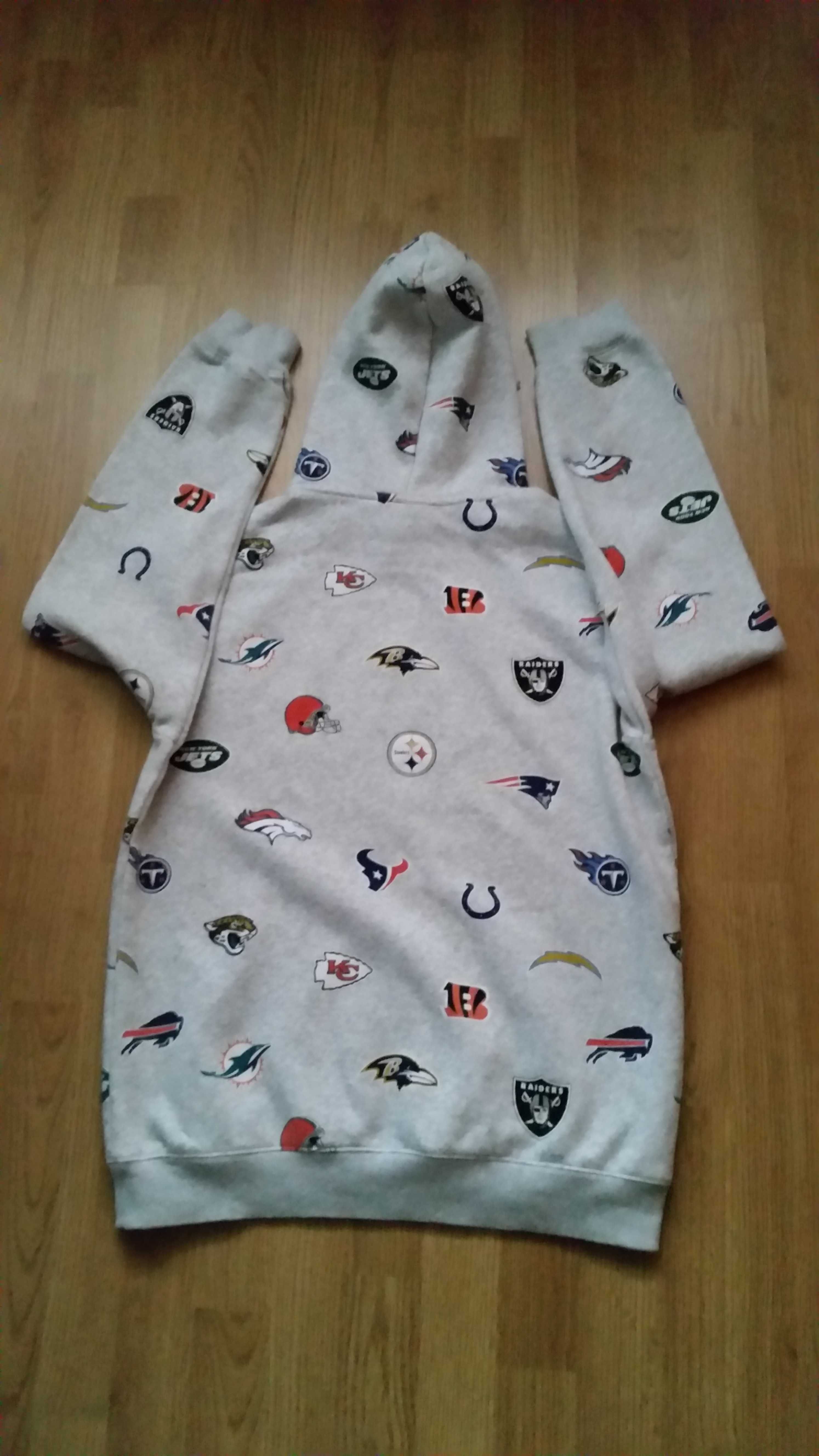 Bluza NFL z logo grużyn