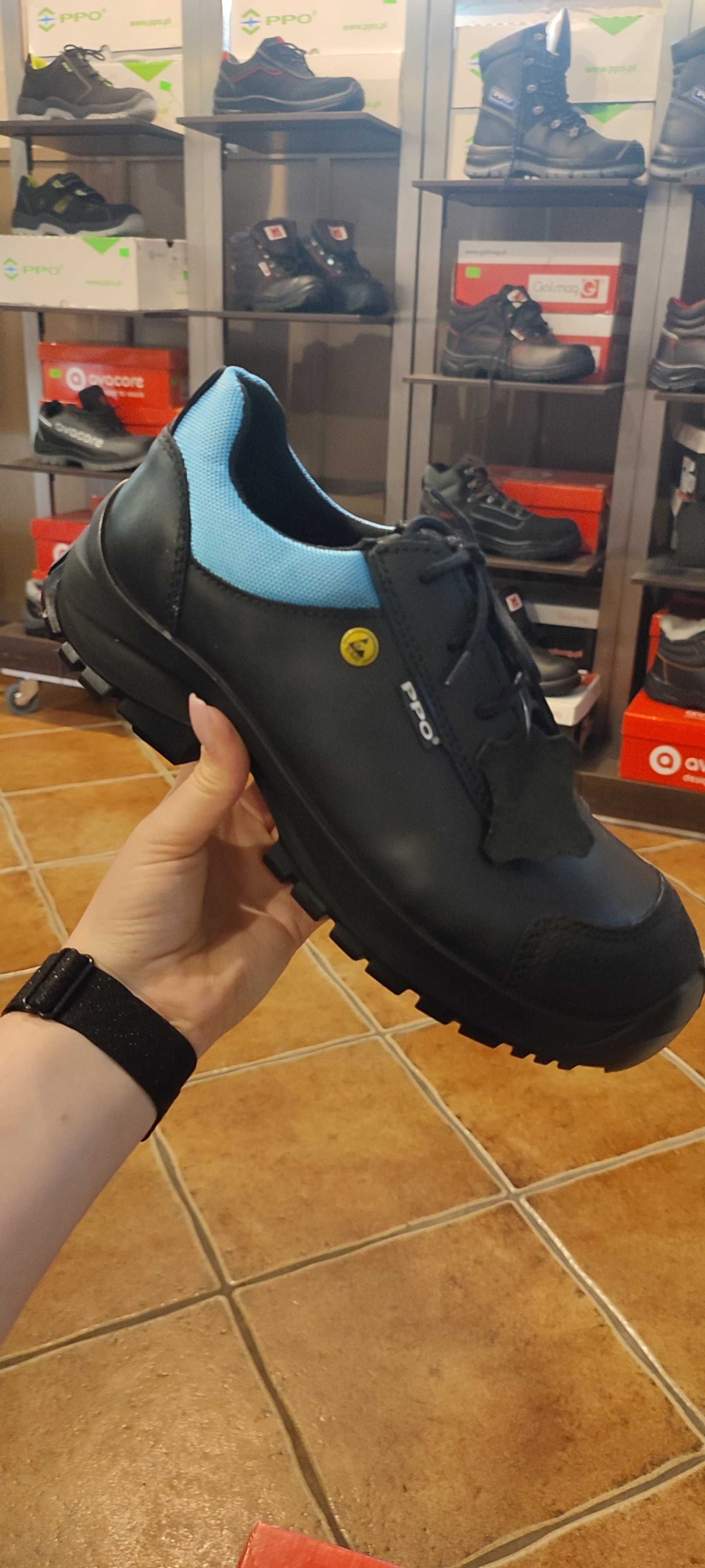 Buty robocze PPO Q4 LG S3 CI SRC – rozmiar 44, nowe