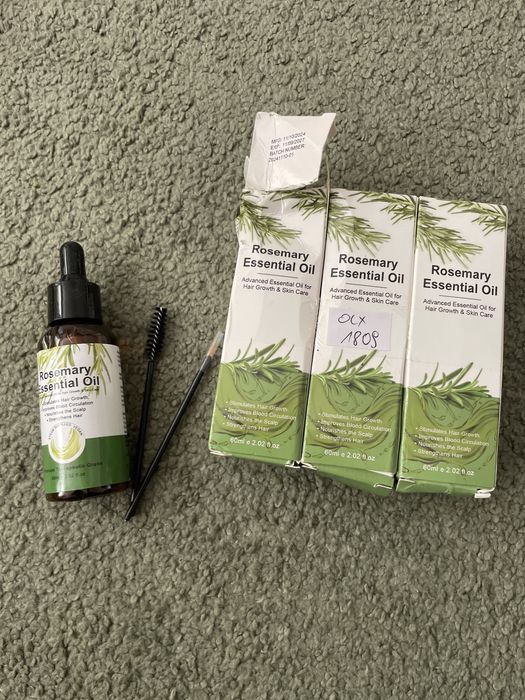 Rosemary essential oil 3x60ml olejki na porost włosów 1809