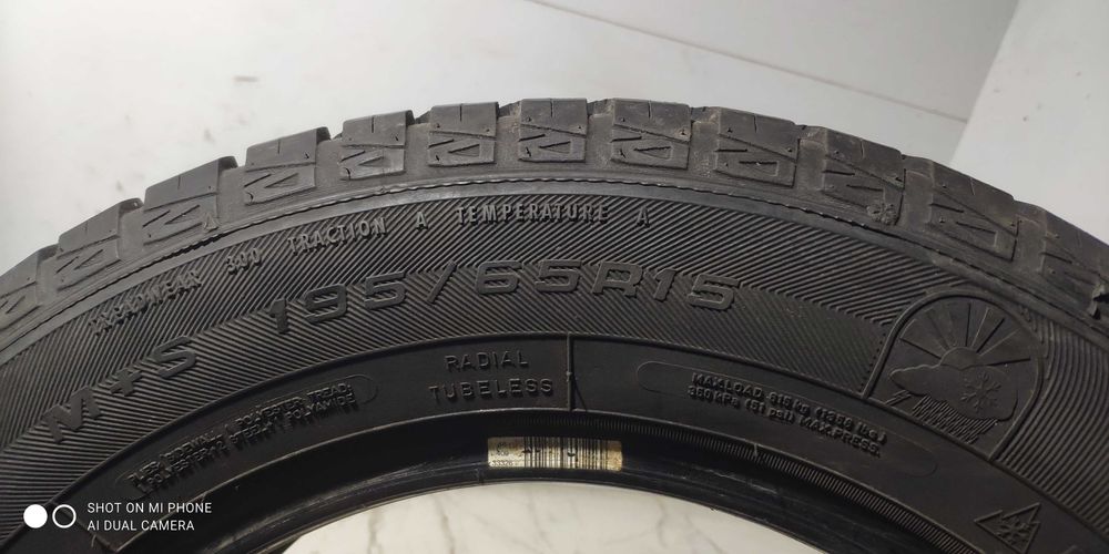 Opony 195/65R15 Goodyear VECTOR 4Seasons 91T M+S para 2szt całoroczne