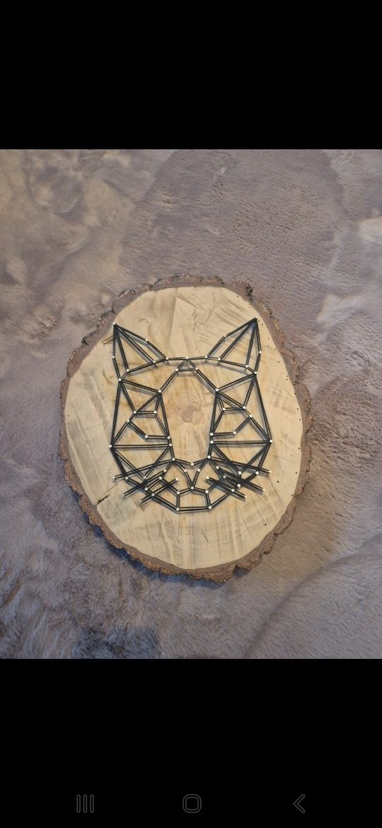 Obraz string art