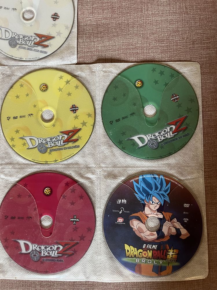 DVDs Dragon Ball Z Coleção Completa + Filme Broly