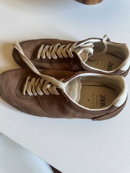 Кросівки шкіряні Zara
